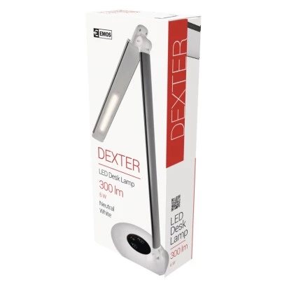Lampa biurkowa LED DEXTER czarna Z7594