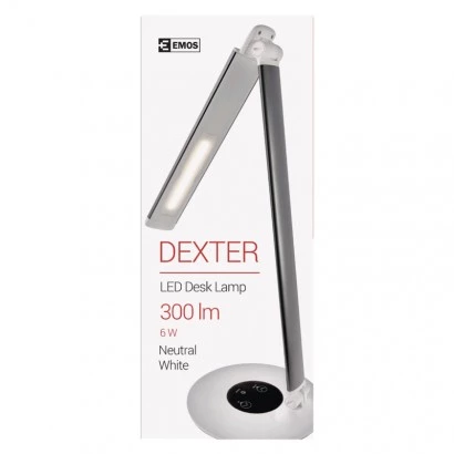 Lampa biurkowa LED DEXTER czarna Z7594