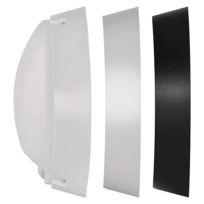Oprawa LED ZURI okrągła PIR 14W IP54 ciepła biel