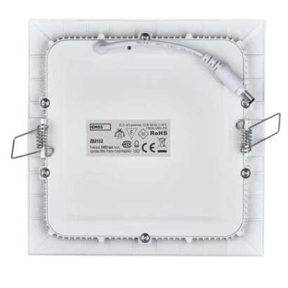 Oprawa downlight LED PANEL S 12W 720lm 4000K 170x170 ZD2132