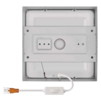 Panel LED natynkowy NEXXO, kwadrat, biały, 12,5W, CCT