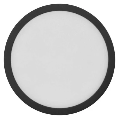 Panel LED natynkowy NEXXO, okrągły, czarny, 12,5W, CCT