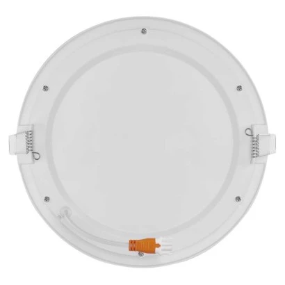 Panel LED wpuszczany NEXXO, okrągły, biały, 18W, ciepła biel