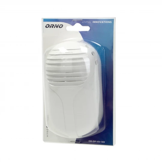 Dzwonek STANDARD 230V, elektromechaniczny jednotonowy, biały OR-DP-VD-140/W