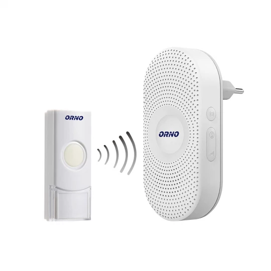 Dzwonek bezprzewodowy Longa AC, sieciowy, learning system, 36 dźwięków, 300m,OR-DB-QX-155