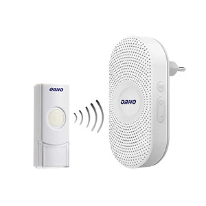 Dzwonek bezprzewodowy Longa AC, sieciowy, learning system, 36 dźwięków, 300m,OR-DB-QX-155