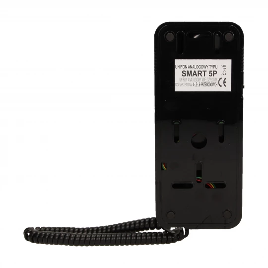Unifon wielolokatorski do instalacji 4,5,6-żyłowych SMART 5P, CYFRAL, czarny