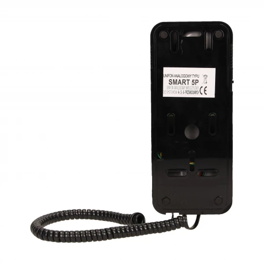 Unifon wielolokatorski do instalacji 4,5,6-żyłowych SMART 5P, CYFRAL, czarno-szary,SMART 5P/CZ-SZ