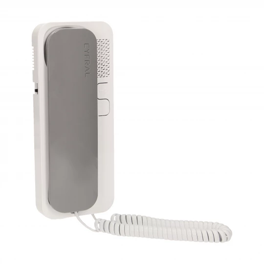 Unifon wielolokatorski do instalacji 4,5,6-żyłowych SMART 5P, CYFRAL, szaro-biały