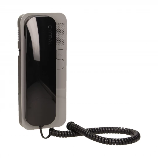 Unifon wielolokatorski do instalacji cyfrowych SMART D, CYFRAL, czarno-szary,SMART-D CZ-SZ