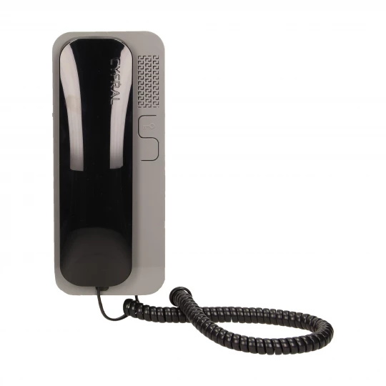 Unifon wielolokatorski do instalacji cyfrowych SMART D, CYFRAL, czarno-szary,SMART-D CZ-SZ