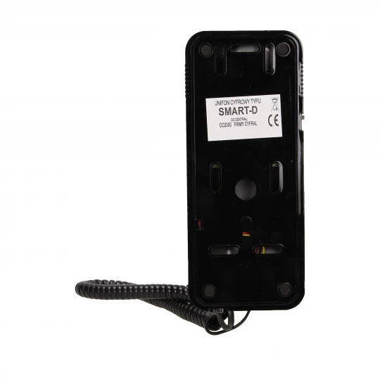 Unifon wielolokatorski do instalacji cyfrowych SMART D, CYFRAL, czarno-szary,SMART-D CZ-SZ