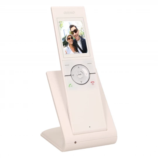 Zestaw wideodomofonowy, bezprzewodowy, zasięg 150m, kolor, LCD 2,4
