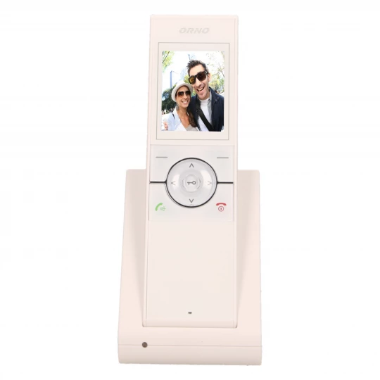 Zestaw wideodomofonowy, bezprzewodowy, zasięg 150m, kolor, LCD 2,4