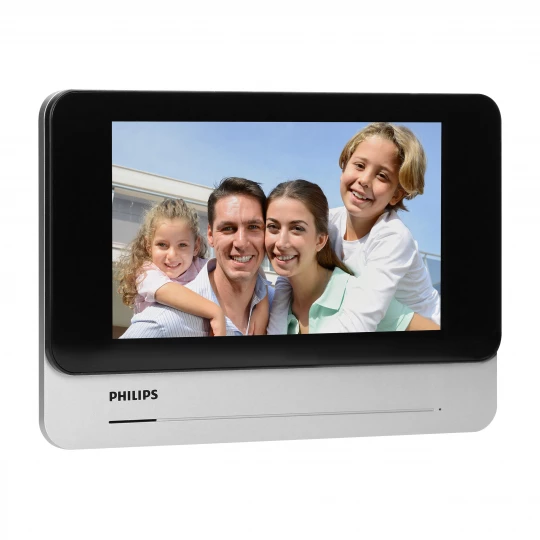 Philips WelcomeEye AddTouch, monitor, LCD 7, ekran dotykowy, sterowanie bramą, interkom, do rozbudowy zestawów z serii W,531137