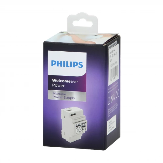 Philips WelcomeEye Power transformator modułowy do systemów wideo domofonowych 230V AC/24V DC, łatwy i szybki montaż naty,531110
