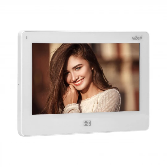 Wideo monitor bezsłuchawkowy, kolorowy, LCD 7”, do zast. w systemach VIBELL, dotykowy ekran, moduł pam.,OR-VID-EX-1060PMV/W