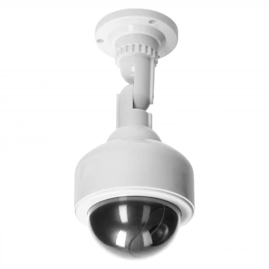 Atrapa obrotowej kamery monitorującej CCTV, typu PTZ, bateryjna,OR-AK-1212
