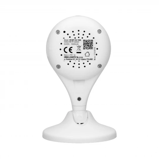 Bezprzewodowa kamera monitorująca IP wewnętrzna, mini OR-MT-GV-1808