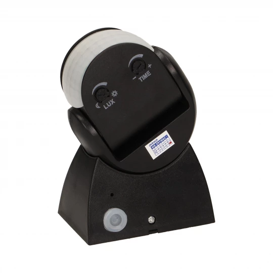 Orno Czujnik ruchu 180st. regulacja pionowa i pozioma IP65 OR-CR-236/B 1200W czarny