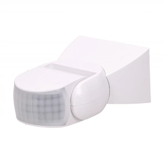Czujnik ruchu 180stopni/360stopni IP65 1200W biały OR-CR-254/W