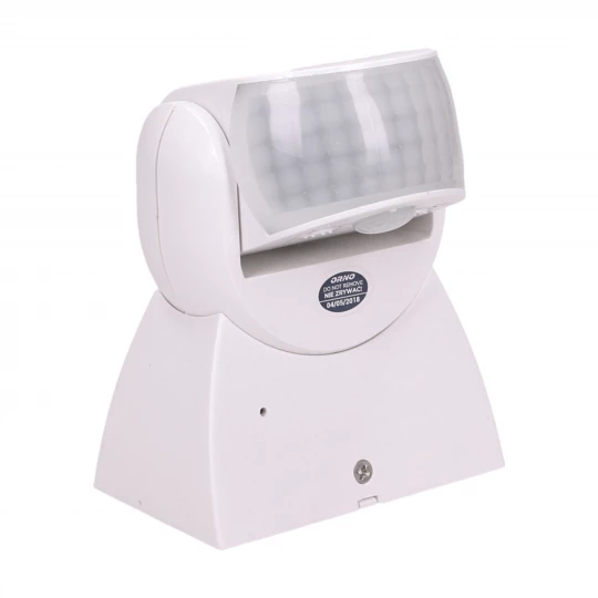 Czujnik ruchu 180stopni/360stopni IP65 1200W biały OR-CR-254/W