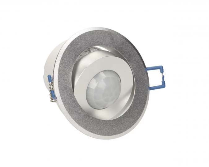 Czujnik ruchu 360st. IP20, 1200W, aluminium, do sufitów podwieszanych, regulacja położenia sensora
