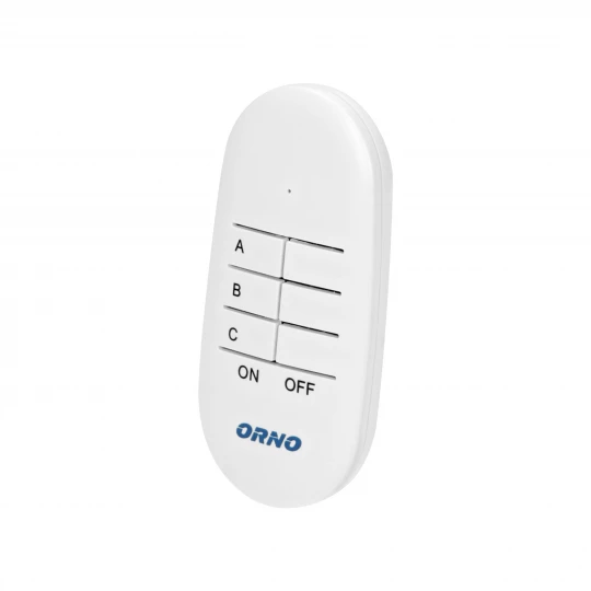 Bezprzewodowe gniazdo mini sterowane pilotem 1+1 OR-GB-440