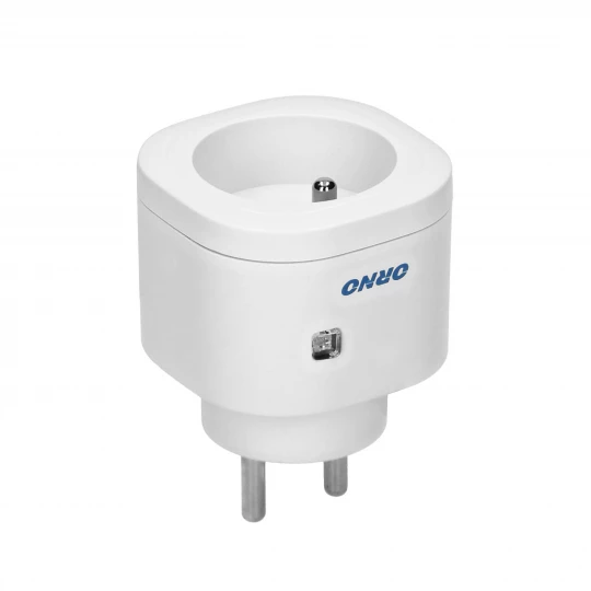 Bezprzewodowe gniazdo mini sterowane pilotem 1+1 OR-GB-440