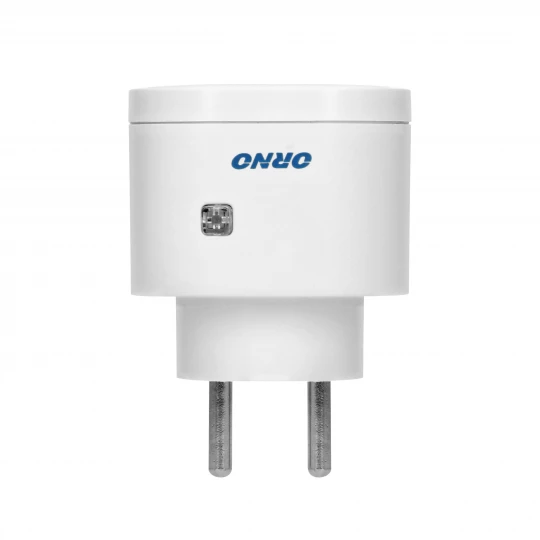 Bezprzewodowe gniazdo mini sterowane pilotem 1+1 OR-GB-440