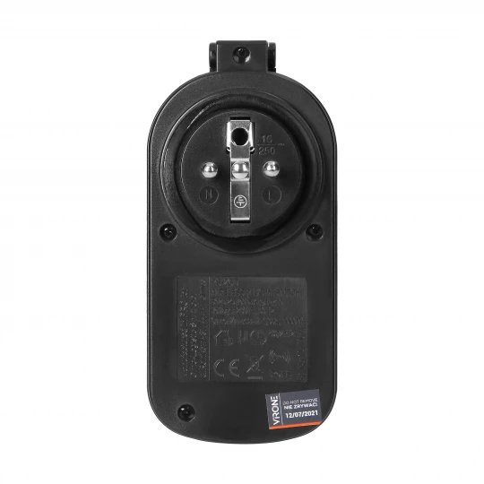 Zestaw bezprzewodowych gniazd sterowanych pilotem 2+1, IP44,RS-2