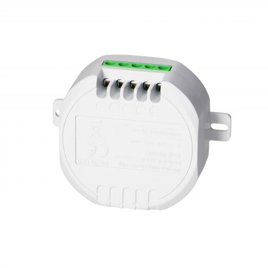 Przekaźnik roletowy podtynkowy (dopuszkowy) sterowany bezprzewodowo,z odbiornikiem radiowym, Maks. Moc silnika 300W, ,OR-SH-1735