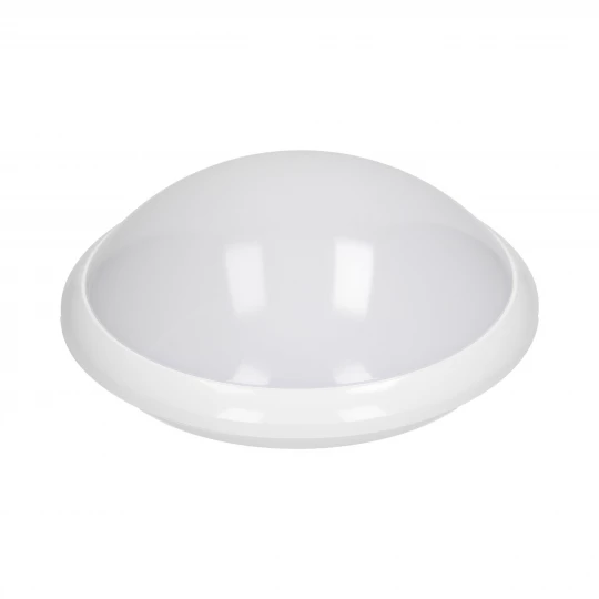 BREVA, plafon oświetleniowy z mikrofalowym czujnikiem ruchu, 60W, E27, IP44, poliwęglan mleczny,AD-PL-316WE27PMM