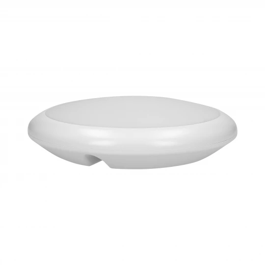 LAPIS LED 12W, plafon oświetleniowy, 800lm, IP65, 4000K, IK10, poliwęglan mleczny, biały