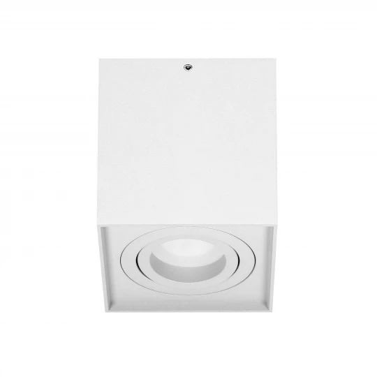 CAROLIN DLS GU10 downlight max 35W, IP20, kwadrat, biały,AD-OD-6145WGU10