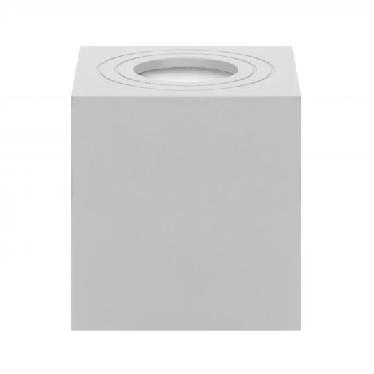 MEGY DLS GU10 downlight max 50W, IP54, kwadrat, biały, aluminium,AD-OD-6143WGU10