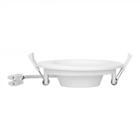 Oprawa downlight, podtynkowa EURUS LED 9W okrągła, 540lm, 4000K, biała, wbudowany zasilacz LED