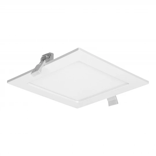 AKMAN LED 12W, oprawa downlight, podtynkowa, kwadratowa, 860lm, 4000K, biała, wbudowany zasilacz LED,AD-OD-6055WLX4