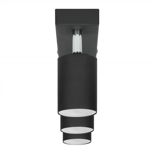 DOA SP 3, oprawa ścienno-sufitowa, GU10 max. 3x50W, IP20, czarna,AD-OP-6195BGU10