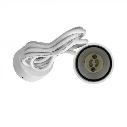 BARBRA PLR GU10 oprawa wisząca max 35W, IP20, okrągły, biały, aluminium,AD-OP-6189WGU10
