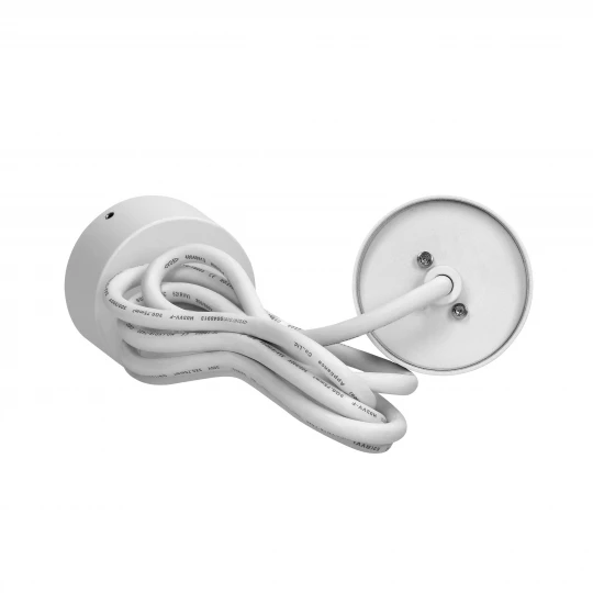 BARBRA PLR GU10 oprawa wisząca max 35W, IP20, okrągły, biały, aluminium,AD-OP-6189WGU10