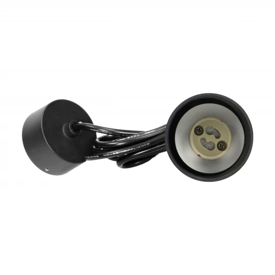 BARBRA PLR GU10 oprawa wisząca max 35W, IP20, okrągły, czarny, aluminium,AD-OP-6189BGU10