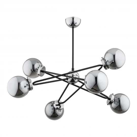 GALAKSI 6P, lampa wisząca, E14  max. 6x 40W, chrom