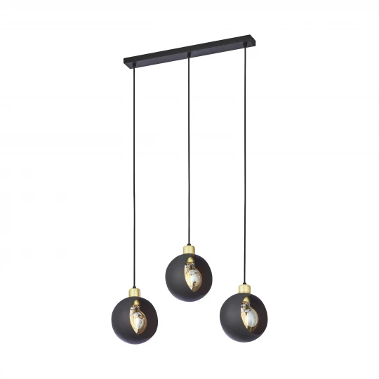 JALA 3P, lampa wisząca, E27  max.15W, czarna