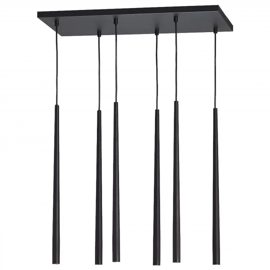 TABUNG 6P, lampa wisząca, G9  max.6W, czarna