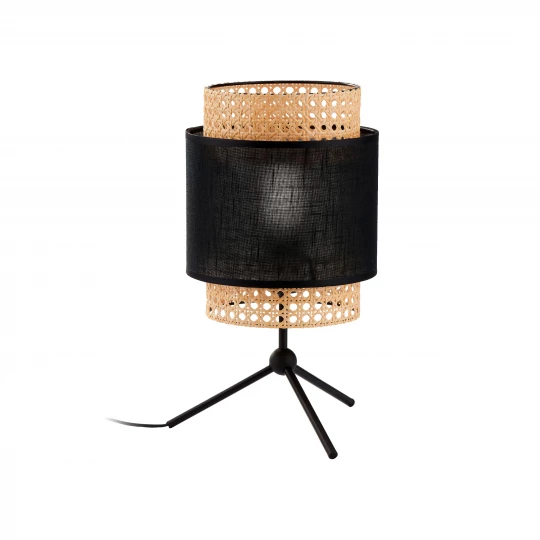 LANA, lampka nocna, E27 max.60W, czarna