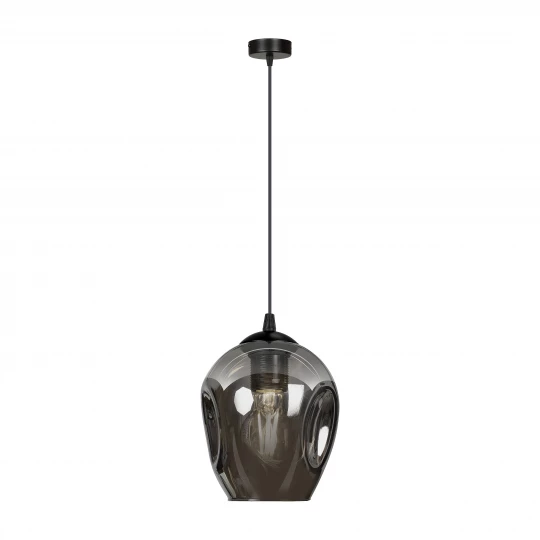IRIS lampa wisząca, moc max.60W, E27, czarno-grafitowa