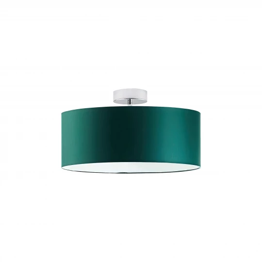 ROLLO lampa wisząca, moc max. 1x60W, butelkowa zieleń, krótka