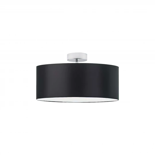 ROLLO lampa wisząca, moc max. 1x60W, czarna, krótka