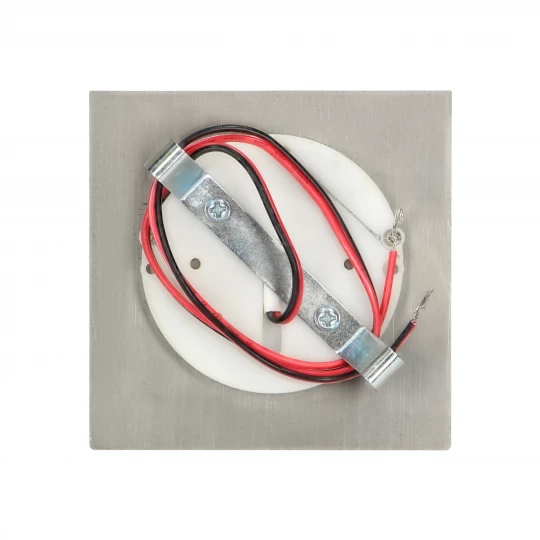 DRACO LED NEW 1,5W, oprawa schodowa podtynkowa, 12VDC, 30lm, 3000K, satyna, innowacyjny sposób montażu,AD-OS-6164L3/N